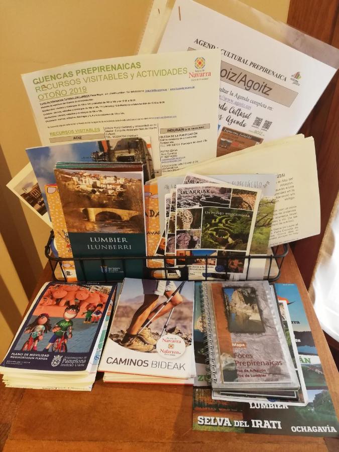 Appartamento La casa del gatico Lumbier Esterno foto